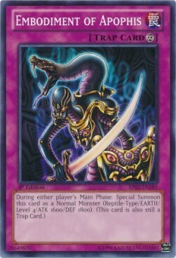 Embodiment of Apophis Card Front