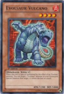 Evolsaur Vulcano Card Front