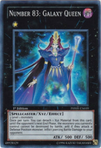 Number 83: Galaxy Queen Card Front