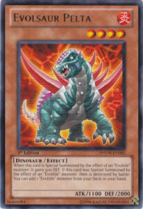 Evolsaur Pelta Card Front