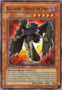 Blackwing - Sirocco the Dawn Card Front