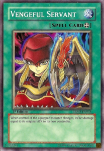 Vengeful Servant Card Front