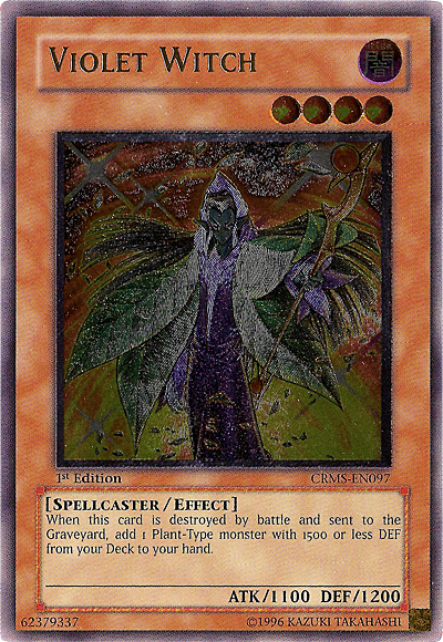 Violet Witch Card Front