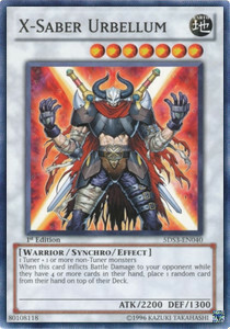 X-Saber Urbellum Card Front