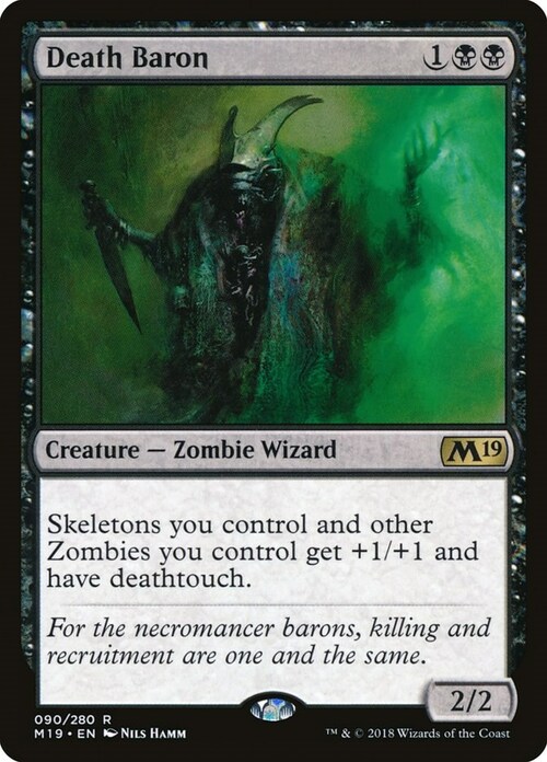 Death Baron Card Front