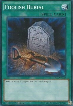 Foolish Burial Card Front