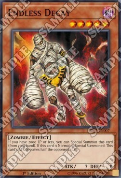 Endless Decay Card Front