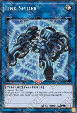 Link Spider Card Front