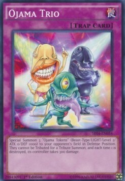 Ojama Trio Card Front