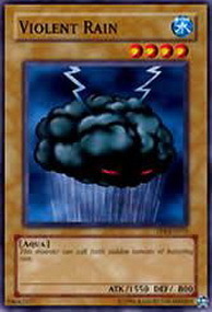 Violent Rain Card Front