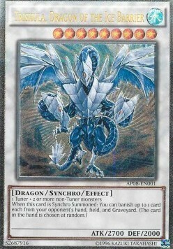 Trishula, Dragon of the Ice Barrier Card Front