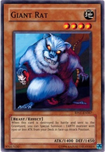 Giant Rat Card Front