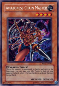 Amazoness Chain Master Card Front