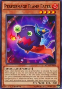 Performage Flame Eater Card Front