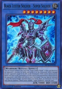 Black Luster Soldier - Super Soldier Card Front