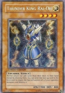 Thunder King Rai-Oh Card Front