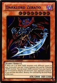 Darklord Zerato Card Front