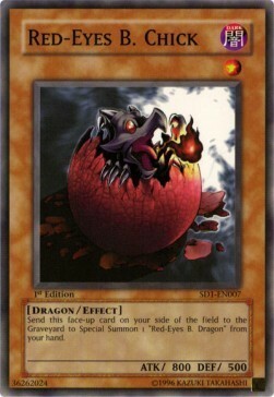 Black Dragon's B. Chick Card Front