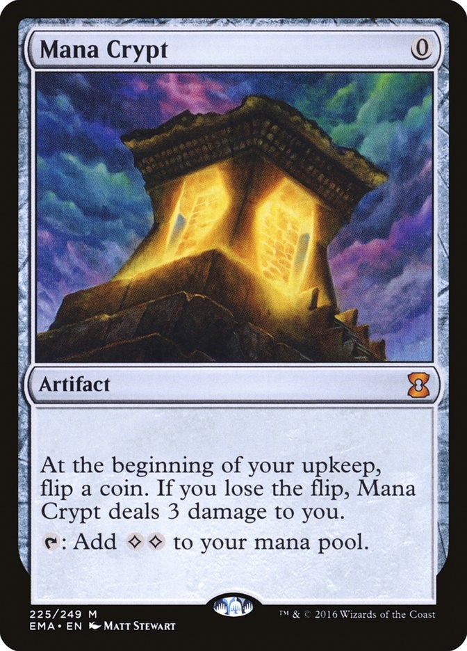 MTG - Mystery Booster (Eternal Masters) shops - Mana Crypt NM