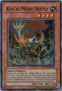 Koa'ki Meiru Beetle Card Front