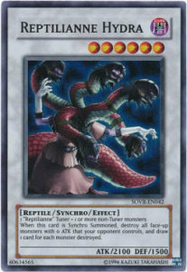 Reptilianne Hydra Card Front