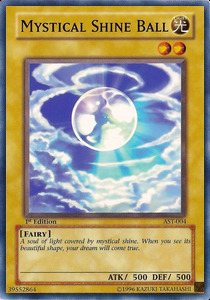 Mystical Shine Ball Card Front