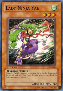 Lady Ninja Yae Card Front