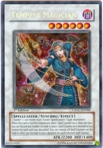 Tempest Magician Card Front