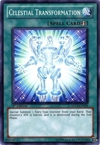 Celestial Transformation Card Front