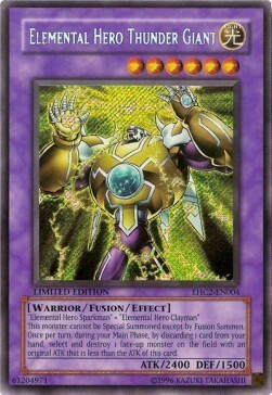 Elemental Hero Thunder Giant Card Front