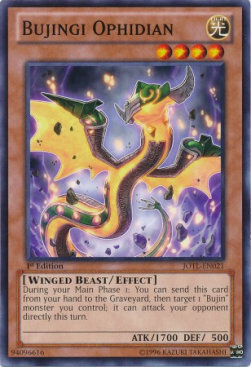 Bujingi Ophidian Card Front