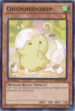 Cheepcheepcheep Card Front