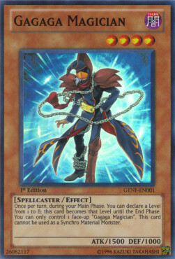 Gagaga Magician Card Front