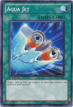 Aqua Jet Card Front