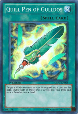 Quill Pen of Gulldos Card Front