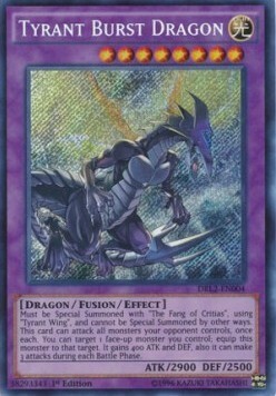 Tyrant Burst Dragon Card Front