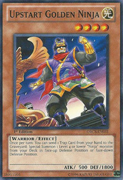 Upstart Golden Ninja Card Front