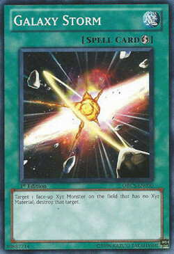 Galaxy Storm Card Front