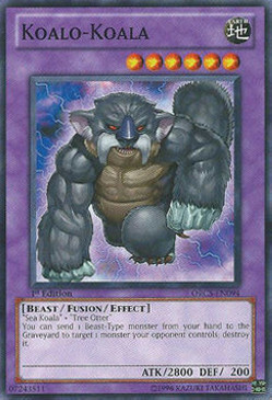 Koalo-Koala Card Front