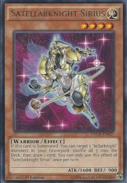 Satellarknight Sirius Card Front