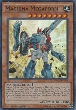 Machina Megaform Card Front