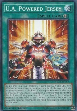 U.A. Powered Jersey Card Front