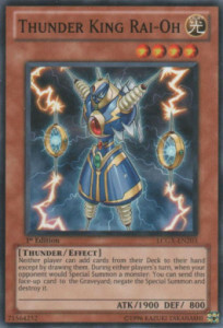 Thunder King Rai-Oh Card Front