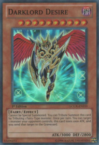 Darklord Desire Card Front