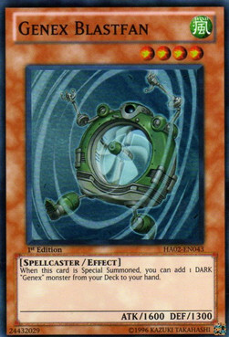 Genex Blastfan Card Front