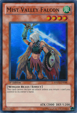 Mist Valley Falcon Card Front