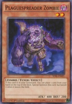 Plaguespreader Zombie Card Front