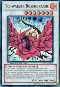 Black Rose Dragon Card Front