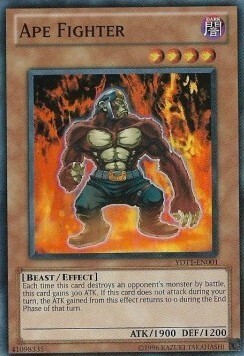 Ape Fighter Card Front