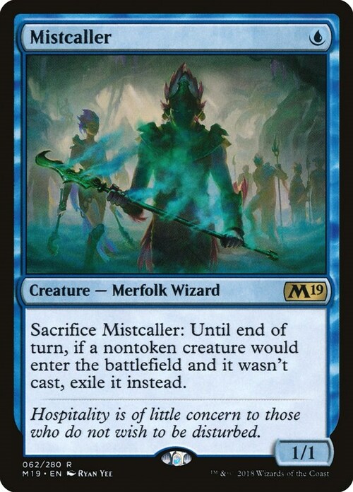 Mistcaller Card Front